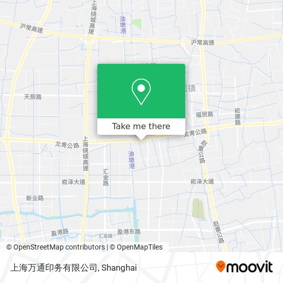 上海万通印务有限公司 map
