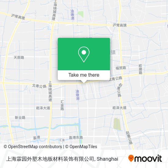 上海霖园外塑木地板材料装饰有限公司 map