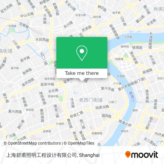 上海碧甫照明工程设计有限公司 map