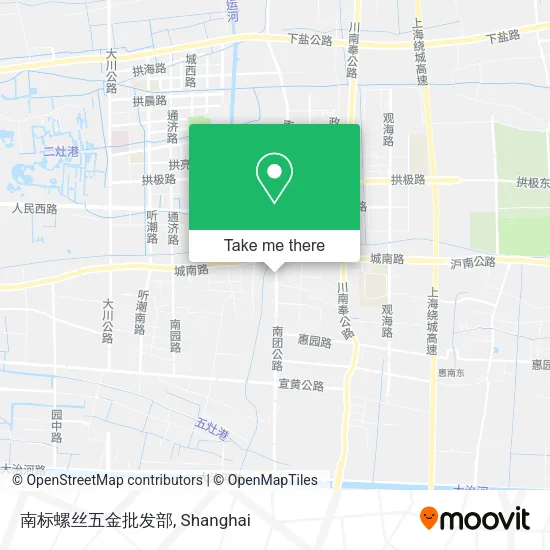 南标螺丝五金批发部 map