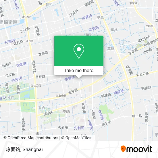 凉面馆 map