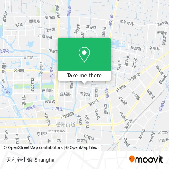 天利养生馆 map