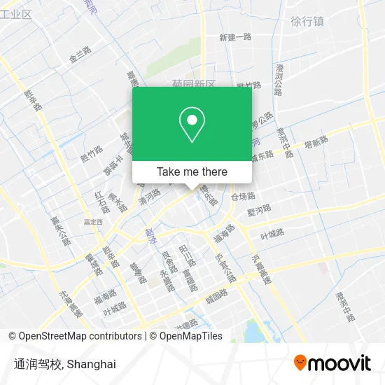 通润驾校 map