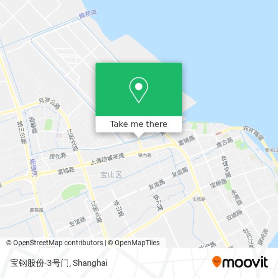 宝钢股份-3号门 map
