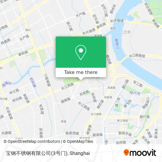 宝钢不锈钢有限公司(3号门) map