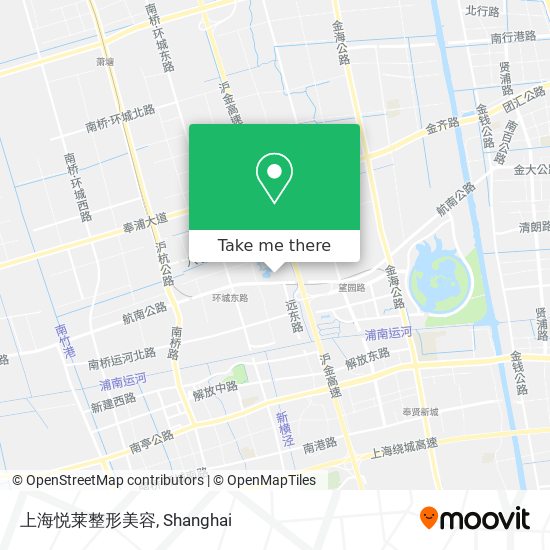 上海悦莱整形美容 map