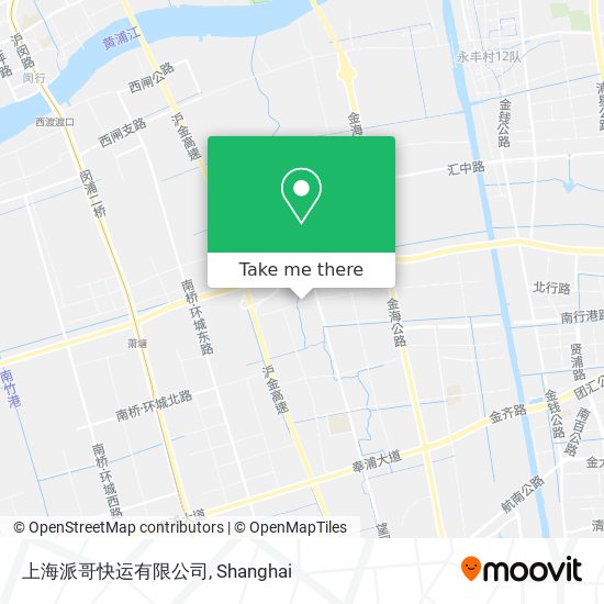 上海派哥快运有限公司 map