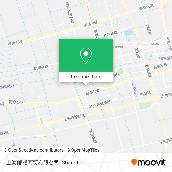 上海邮派商贸有限公司 map