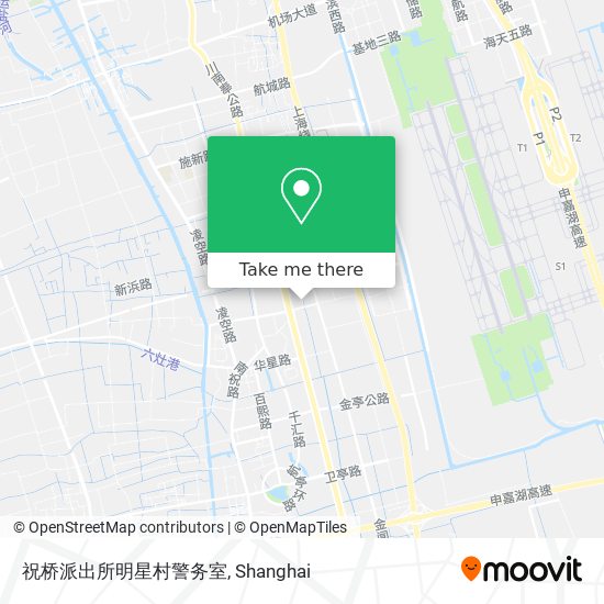 祝桥派出所明星村警务室 map