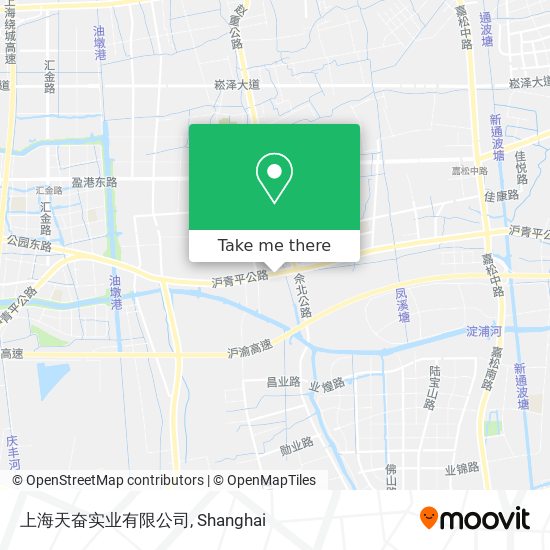 上海天奋实业有限公司 map