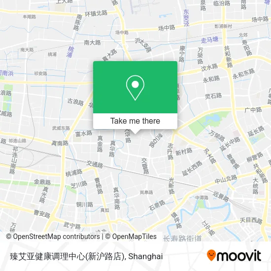 臻艾亚健康调理中心(新沪路店) map