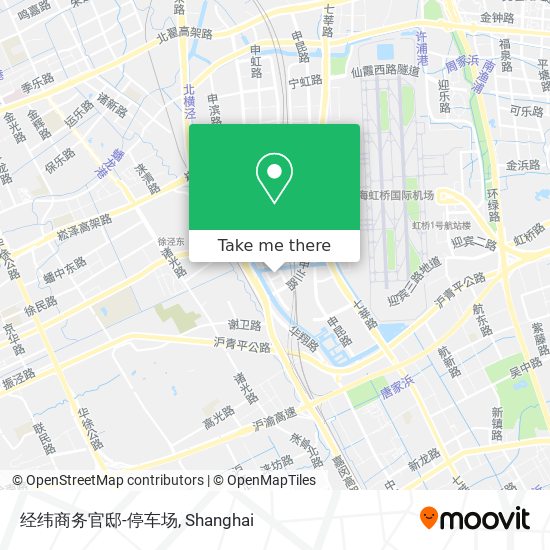 经纬商务官邸-停车场 map