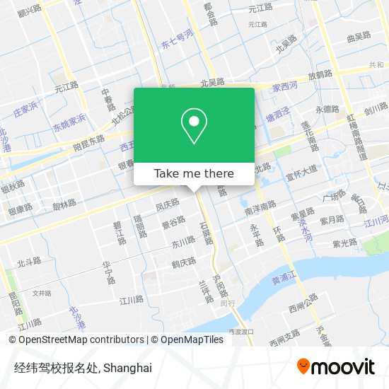 经纬驾校报名处 map