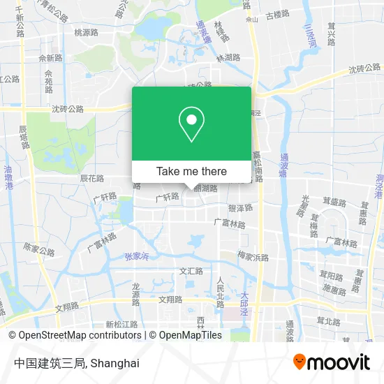 中国建筑三局 map