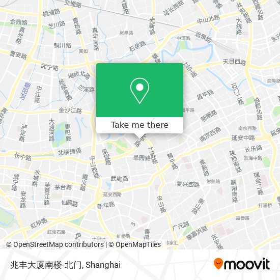 兆丰大厦南楼-北门 map