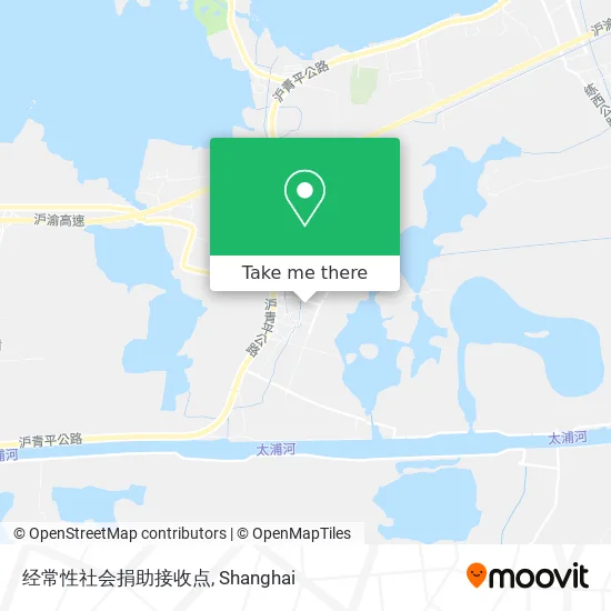 经常性社会捐助接收点 map