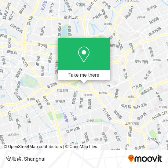 安顺路 map