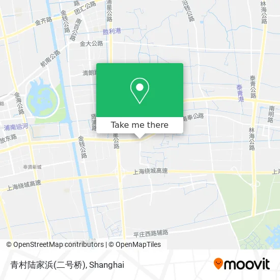 青村陆家浜(二号桥) map