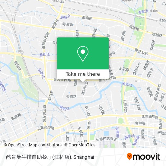 酷肯曼牛排自助餐厅(江桥店) map