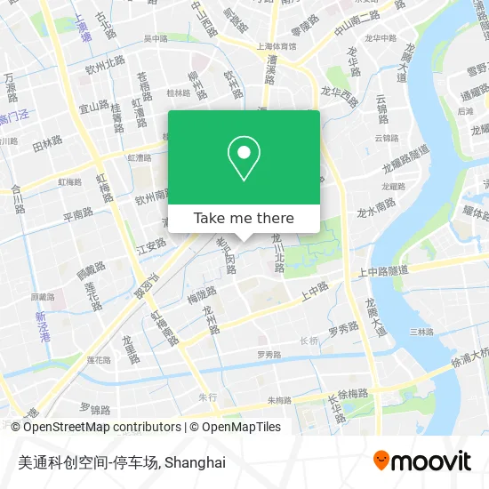 美通科创空间-停车场 map