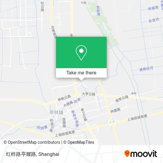 红梓路亭耀路 map
