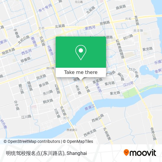 明统驾校报名点(东川路店) map