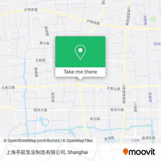 上海亭延泵业制造有限公司 map