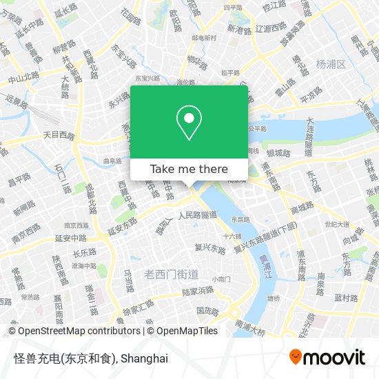 怪兽充电(东京和食) map