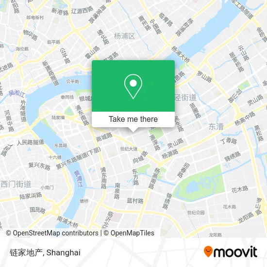 链家地产 map