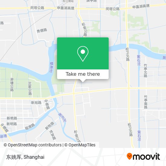 东姚厍 map