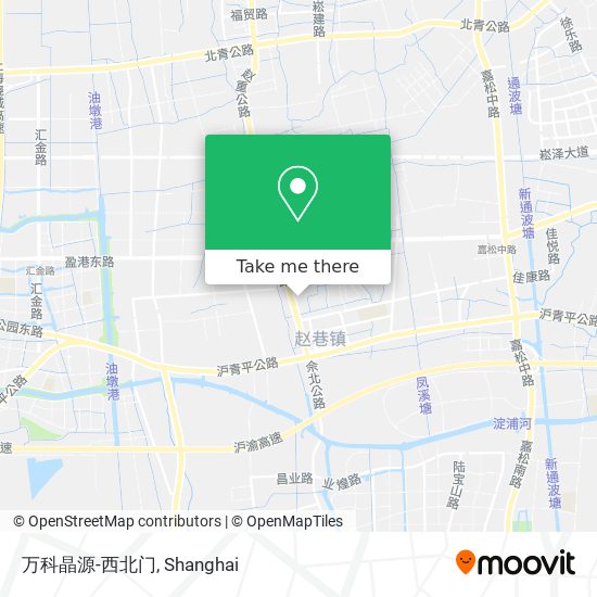 万科晶源-西北门 map
