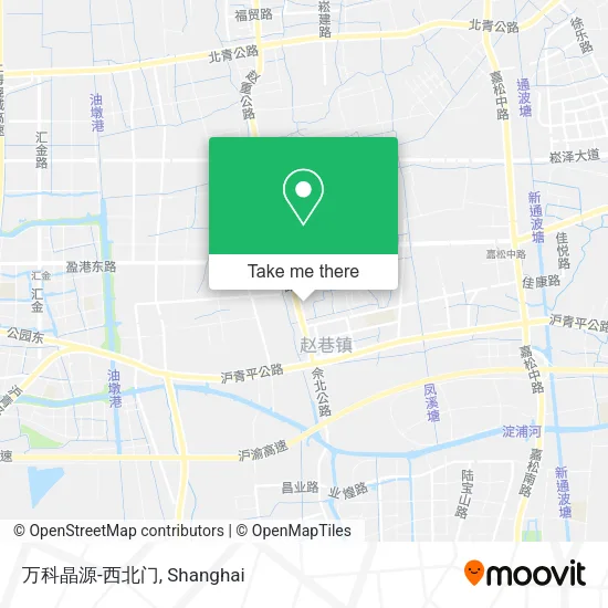 万科晶源-西北门 map