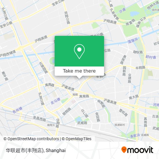 华联超市(丰翔店) map