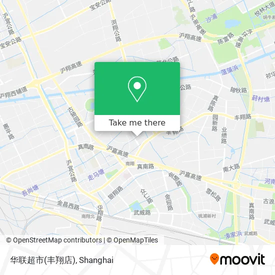 华联超市(丰翔店) map