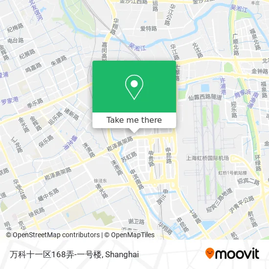 万科十一区168弄-一号楼 map