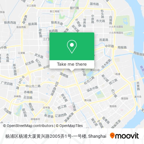 杨浦区杨浦大厦黄兴路2005弄1号-一号楼 map