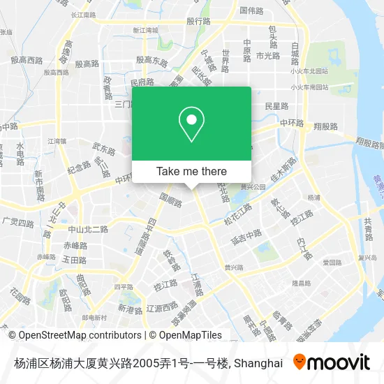 杨浦区杨浦大厦黄兴路2005弄1号-一号楼 map