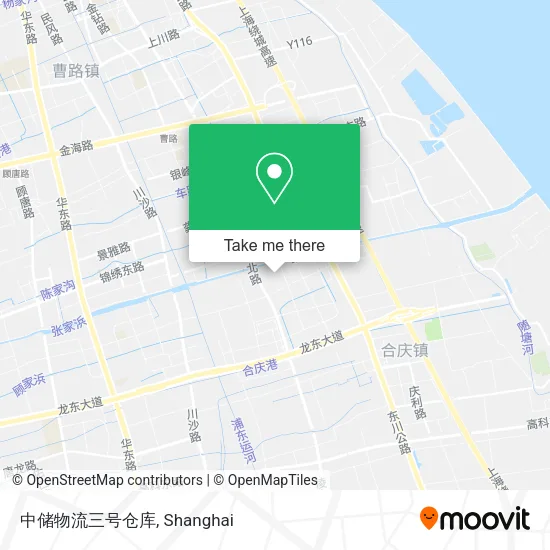 中储物流三号仓库 map