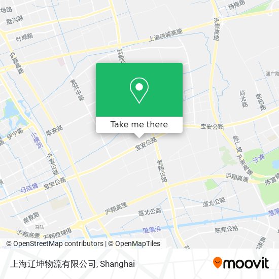 上海辽坤物流有限公司 map