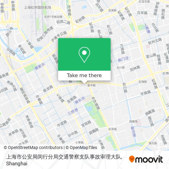 上海市公安局闵行分局交通警察支队事故审理大队 map