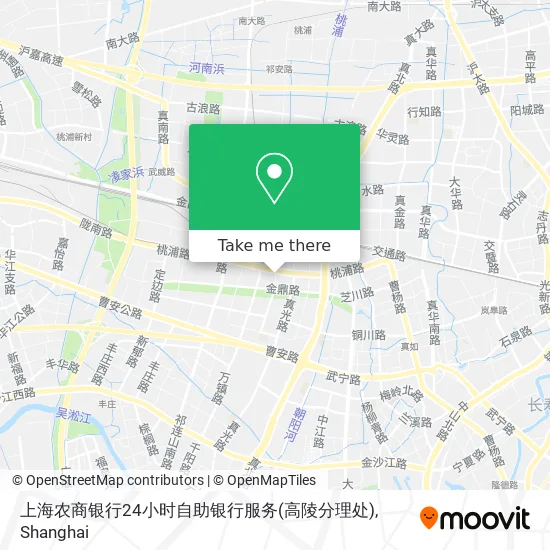 上海农商银行24小时自助银行服务(高陵分理处) map