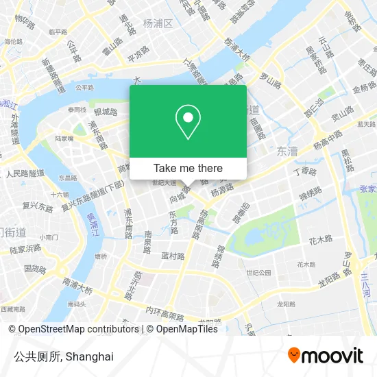 公共厕所 map