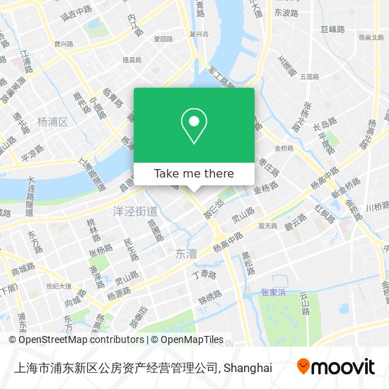上海市浦东新区公房资产经营管理公司 map