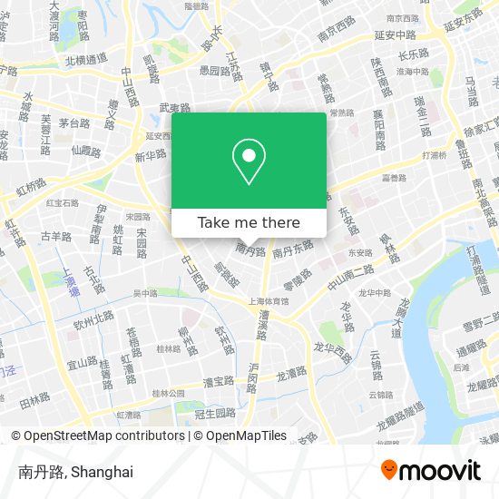 南丹路 map
