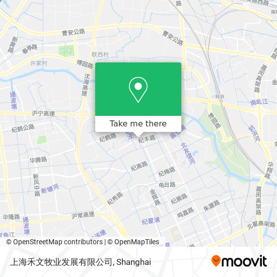 上海禾文牧业发展有限公司 map