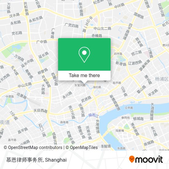 慕恩律师事务所 map