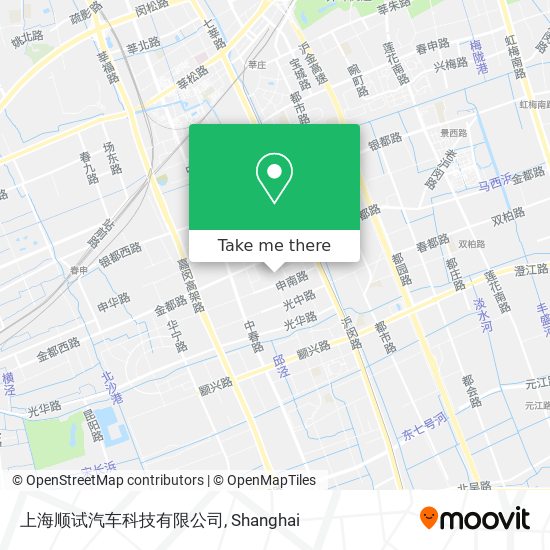 上海顺试汽车科技有限公司 map