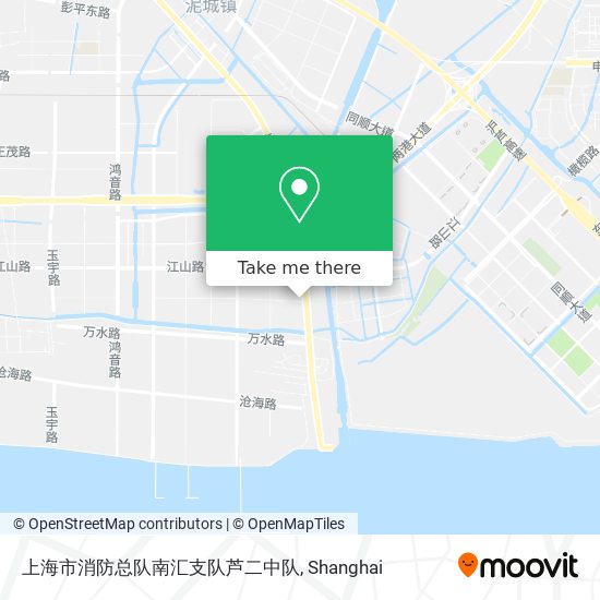 上海市消防总队南汇支队芦二中队 map