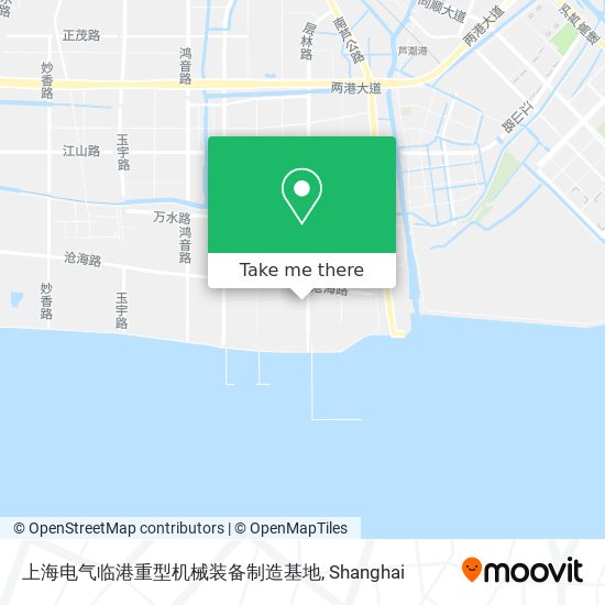 上海电气临港重型机械装备制造基地 map