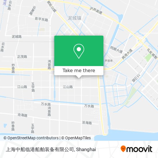 上海中船临港船舶装备有限公司 map